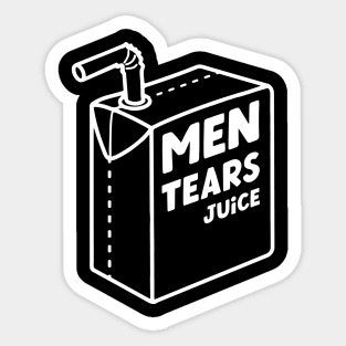 Men Tears Juice Sticker